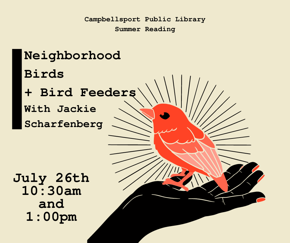 SRP: Neighborhood Birds with Jackie Scharfenberg