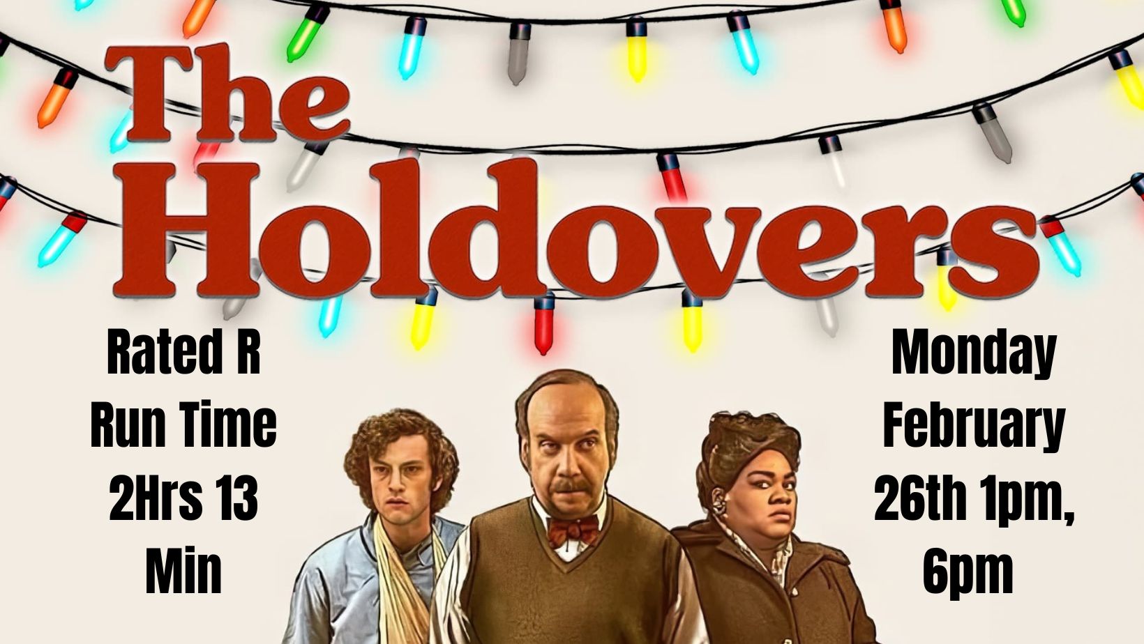 Free Showing of The Holdovers