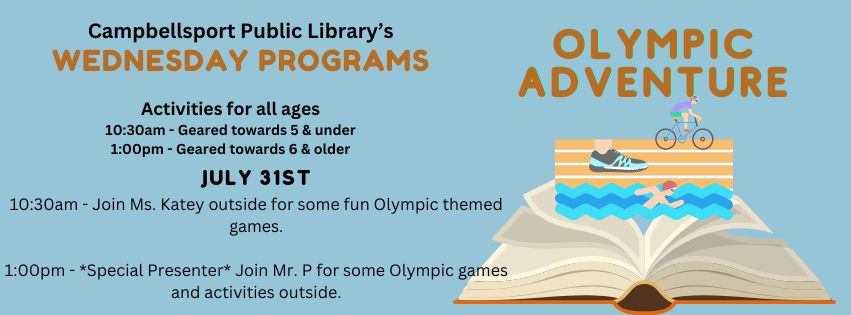 Adventure Begins At Your Library: Olympic Adventure