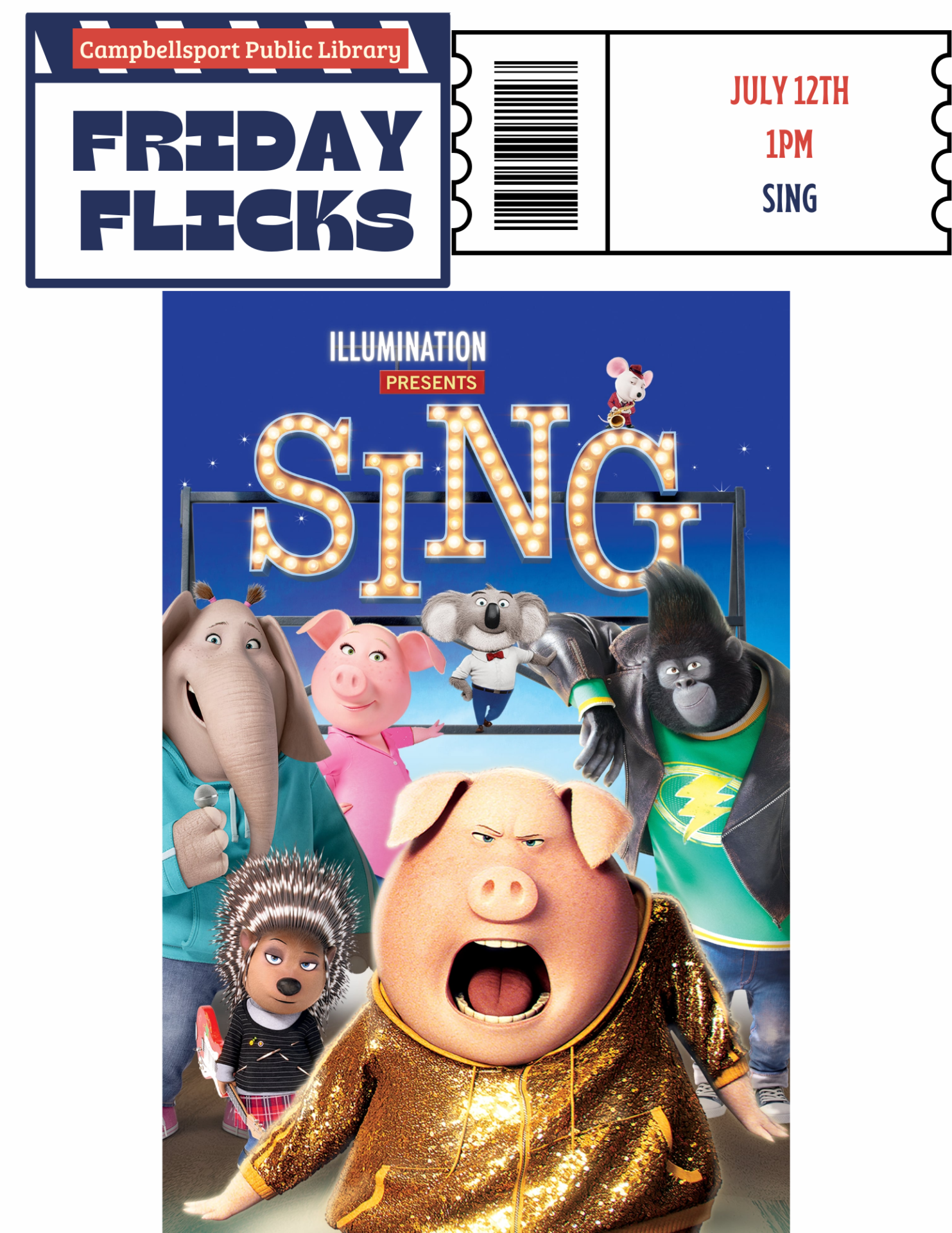 Friday Flick: Sing