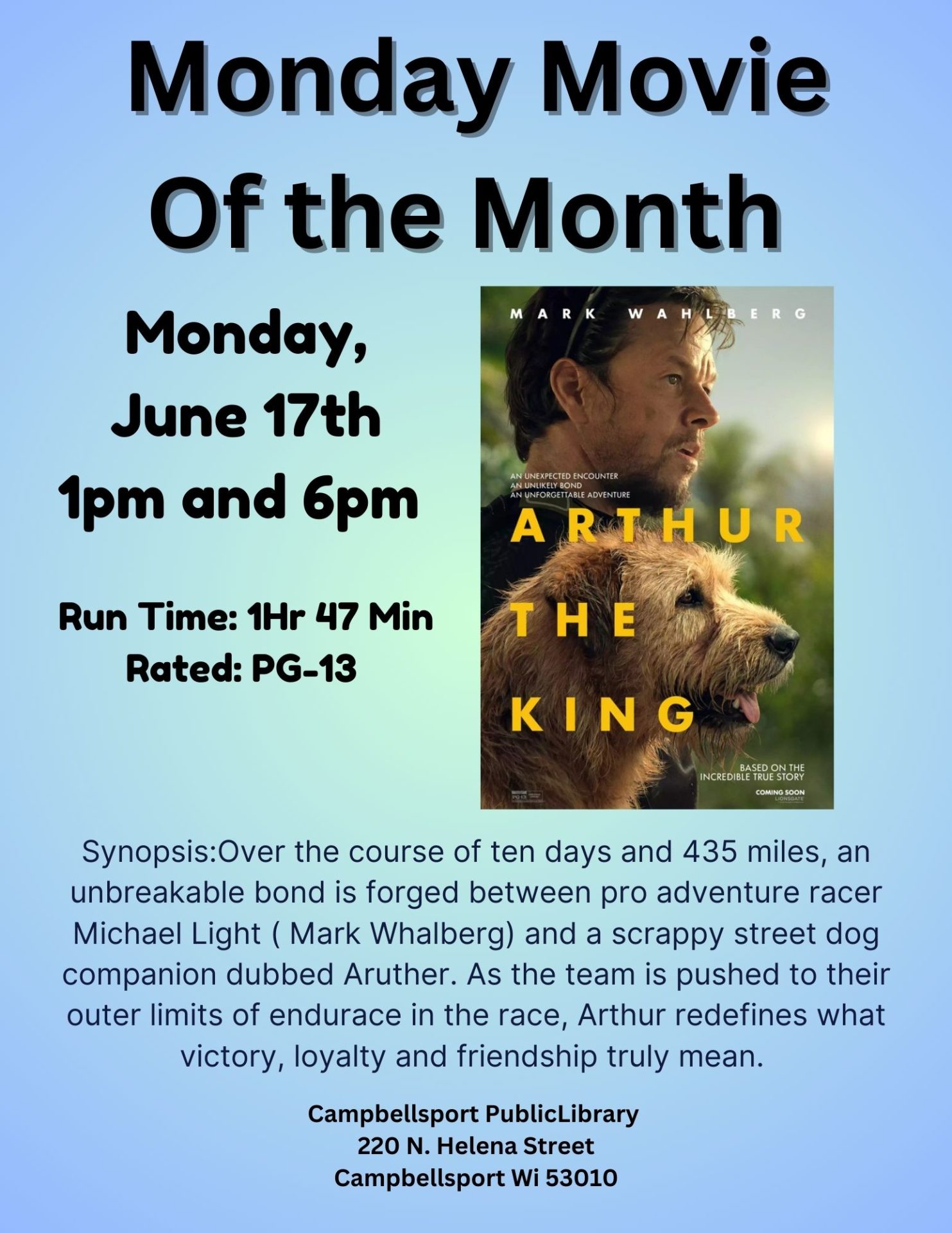 Monday Movie of the Month: Arthur the King