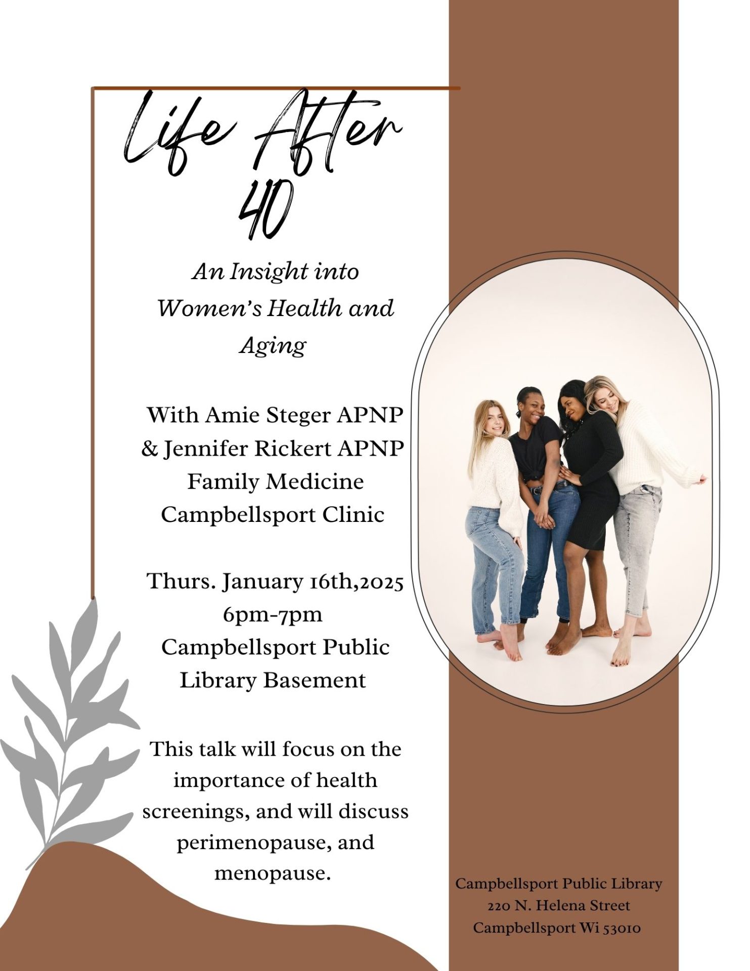 Life After Forty: An Insight into Women’s health and Aging