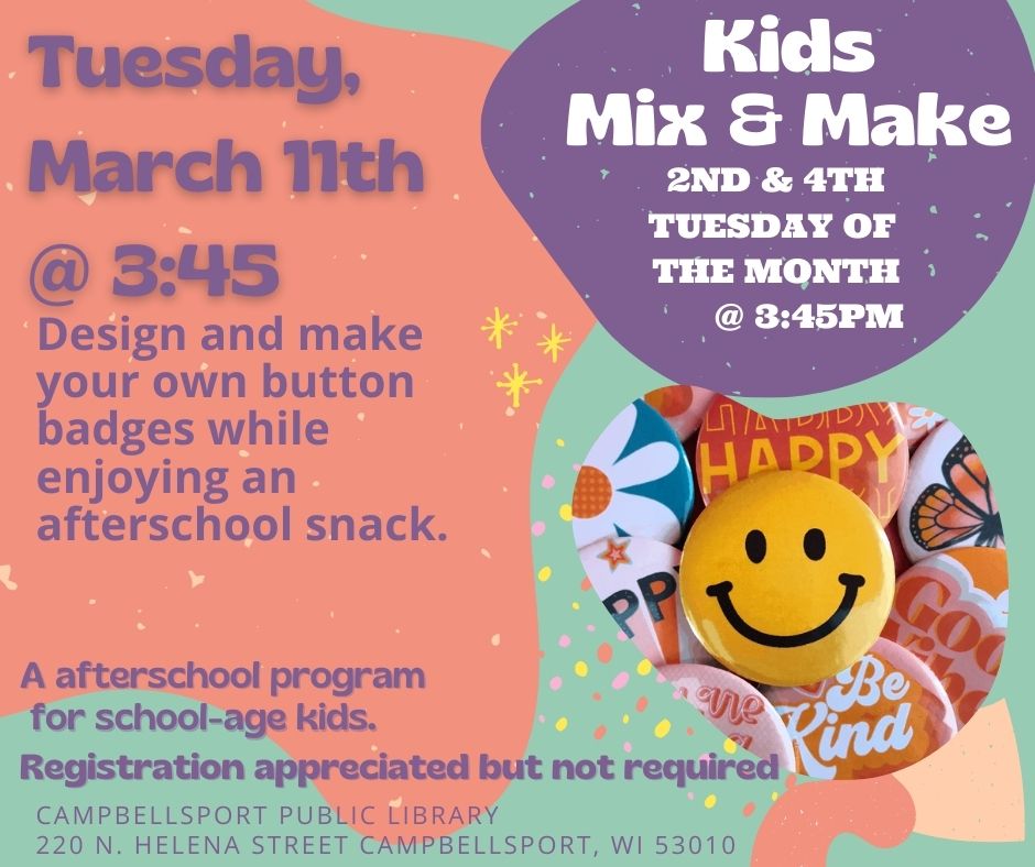 Kids Mix & Make Buttons