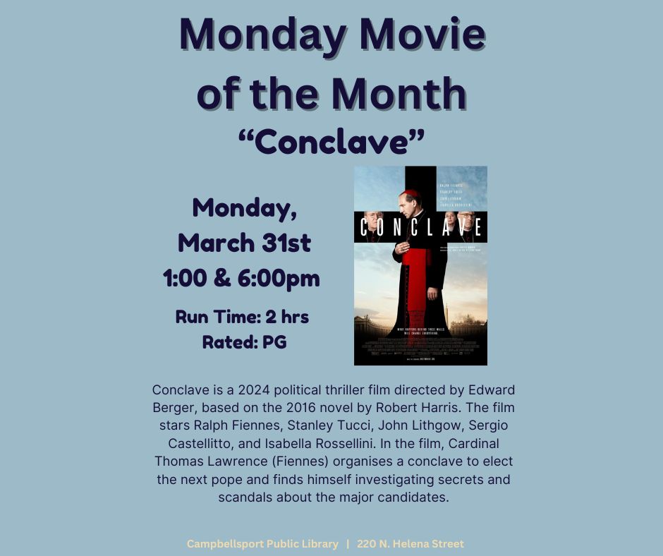 Monday Movie – Conclave