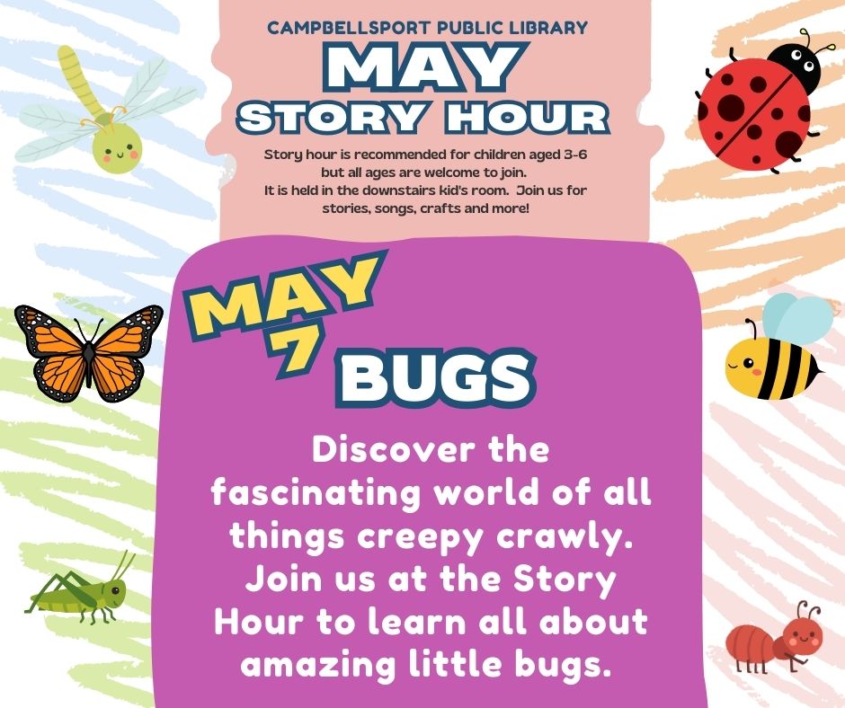 Preschool Story Hour – Bugs