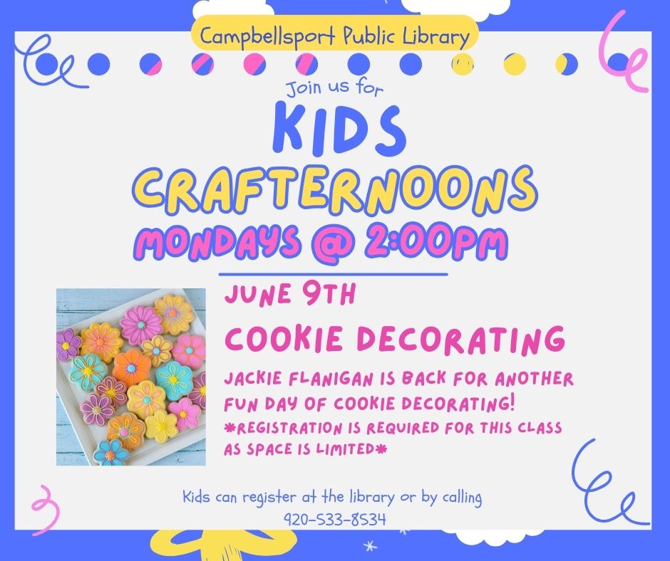 Cookie Decorating – Kids Crafternoon