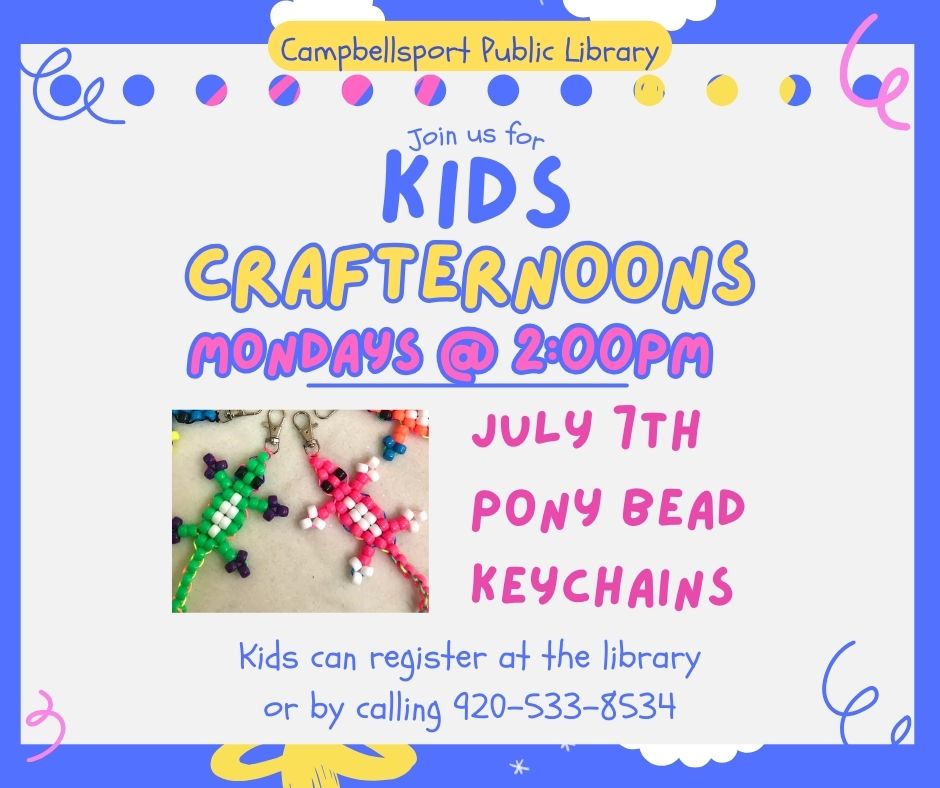 Pony Bead Animals - Kids Crafternoon