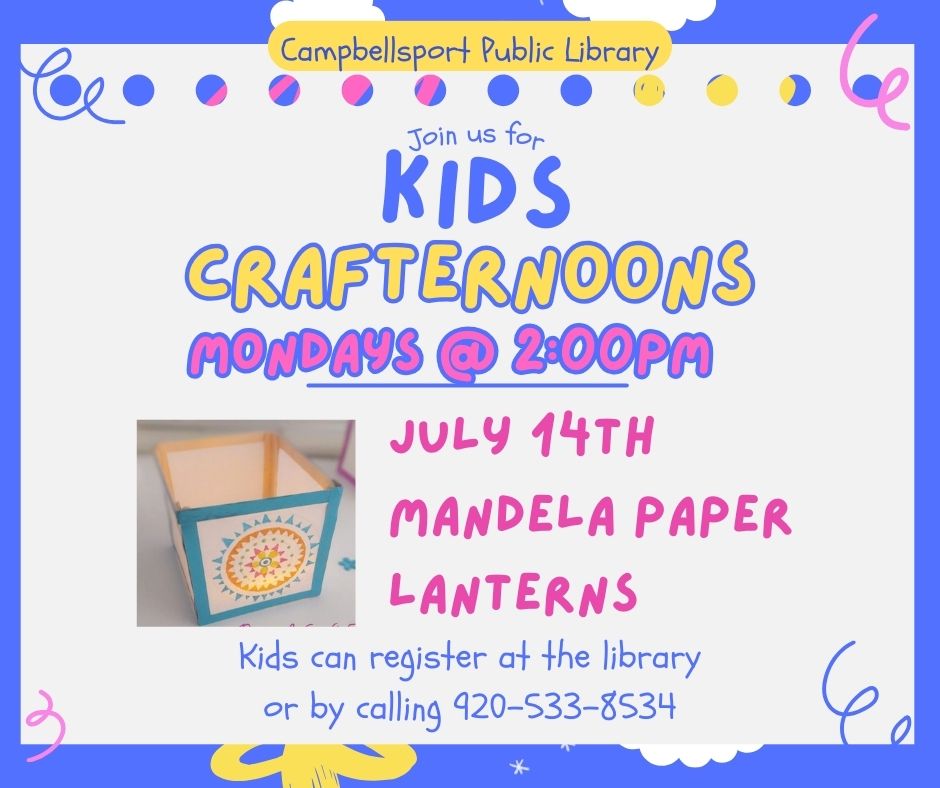 Mandela Paper Lanterns - Kids Crafternoon
