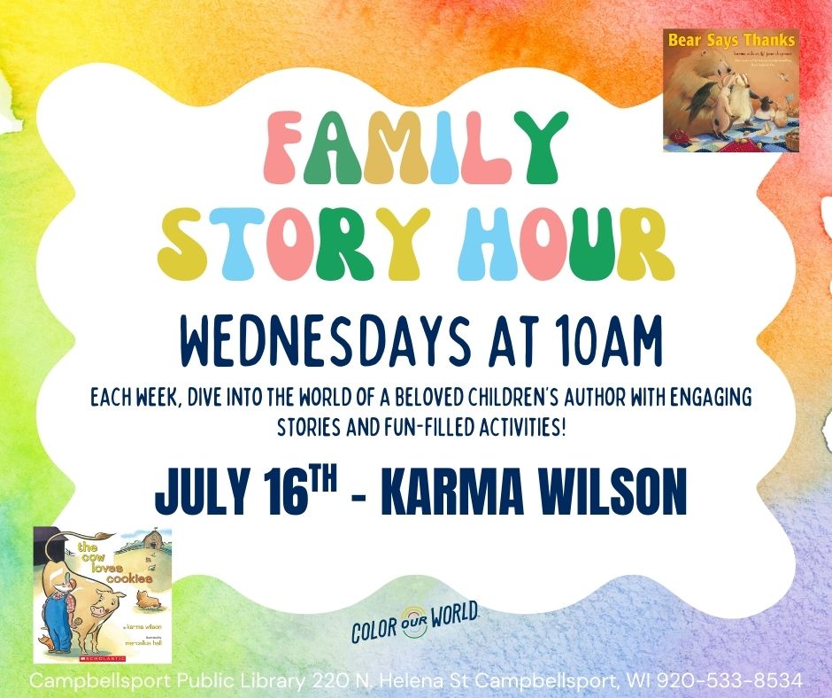 Story Hour – Karma Wilson