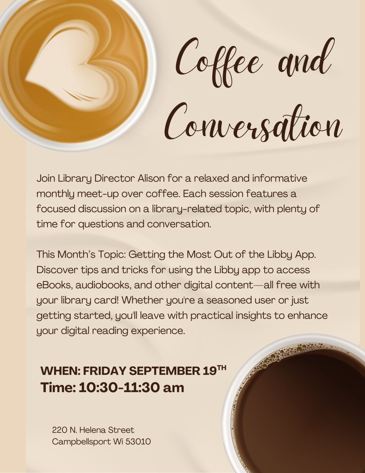 Coffee and Conversation