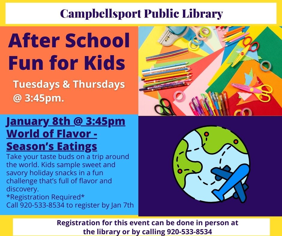 Kids Afterschool Fun For Kids - World of Flavor