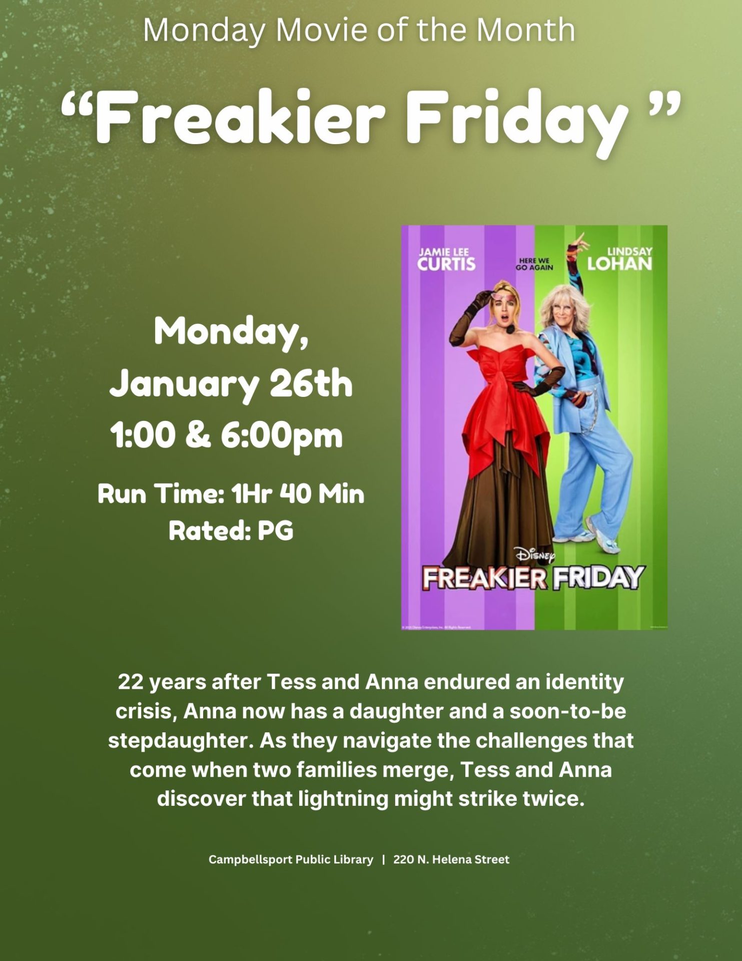 Monday Movie – Freakier Friday