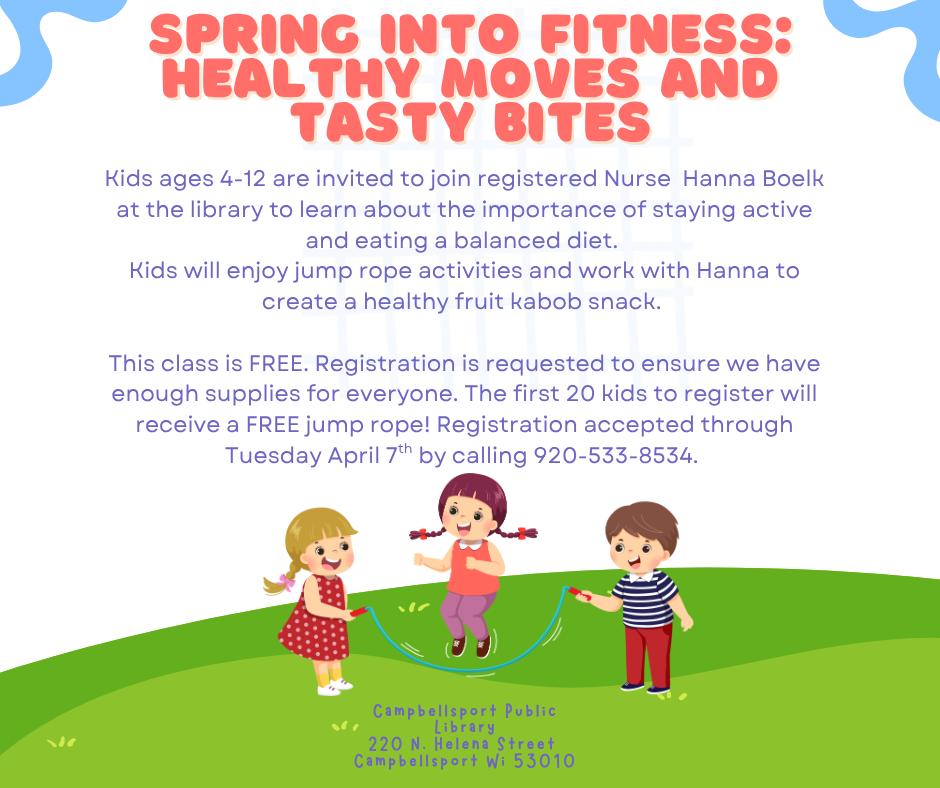 Kids Spring into Fitness: Healthy Moves and Tasty Bites