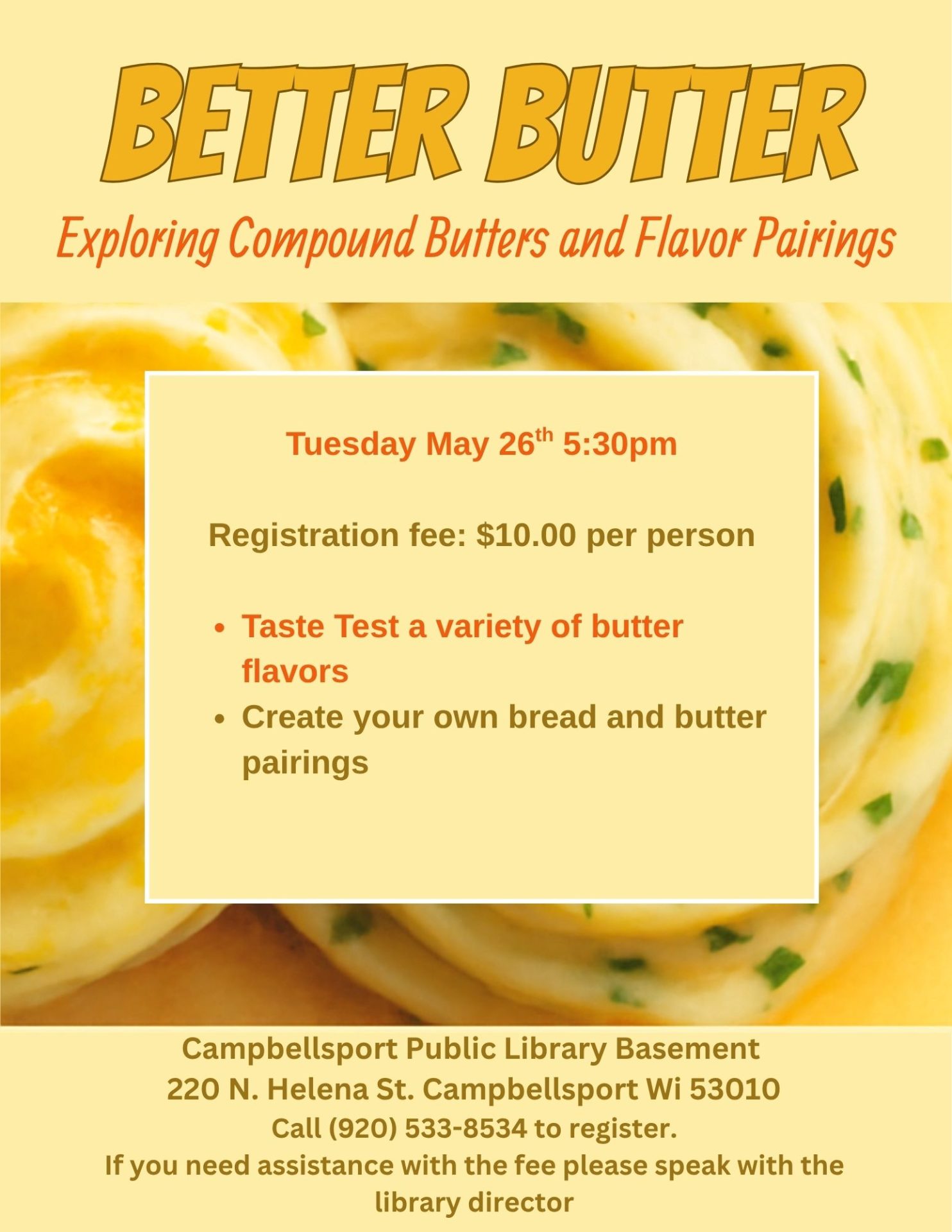 Better Butter Class