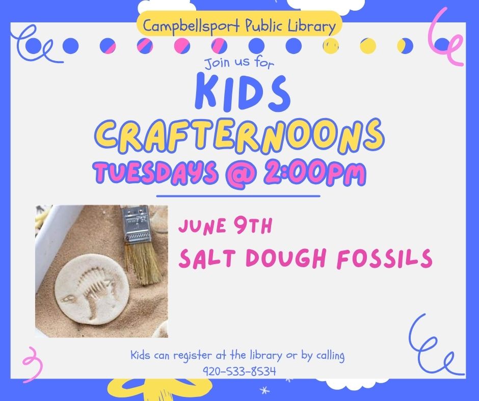 Crafternoon – Salt Dough Fossils