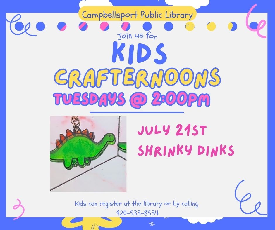 Crafternoon – Shrinky Dinks
