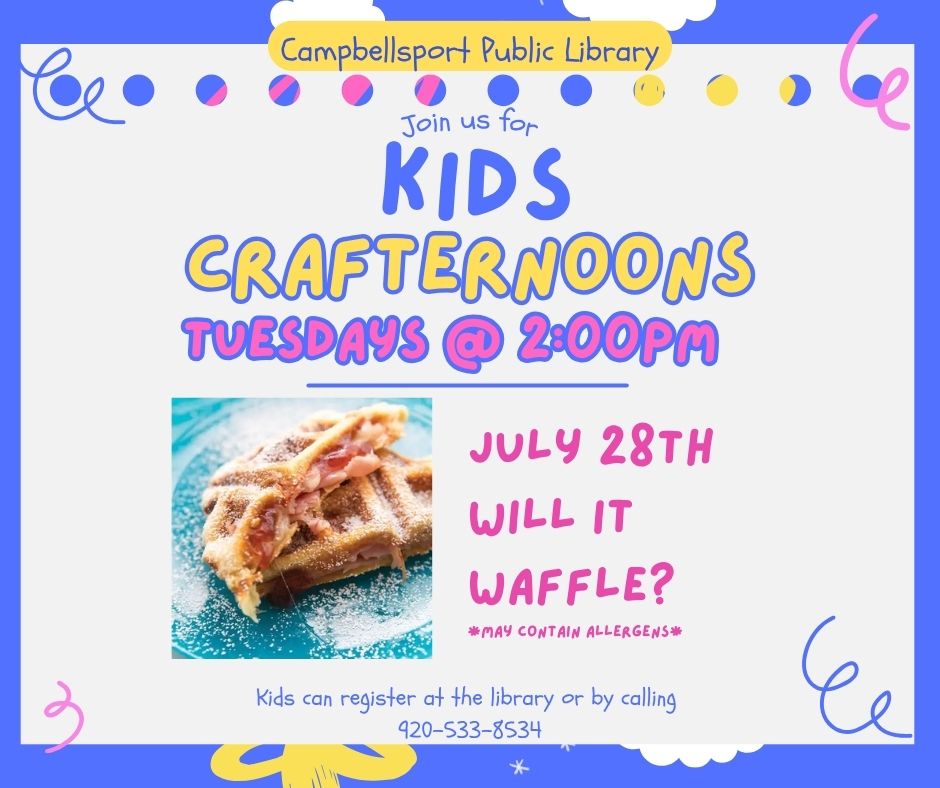 Crafternoon – Will it Waffle?