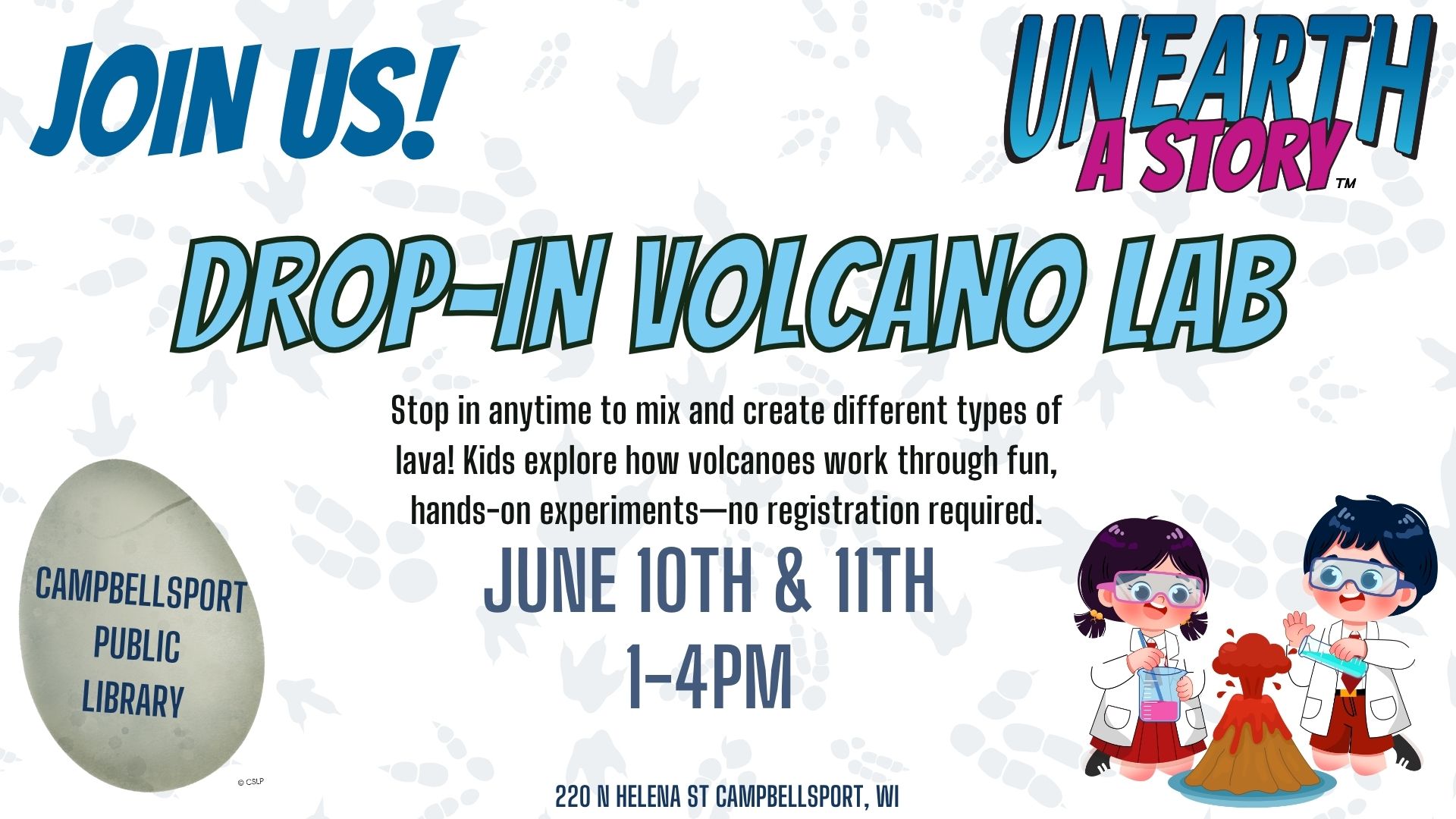 Volcano Lab Drop-In